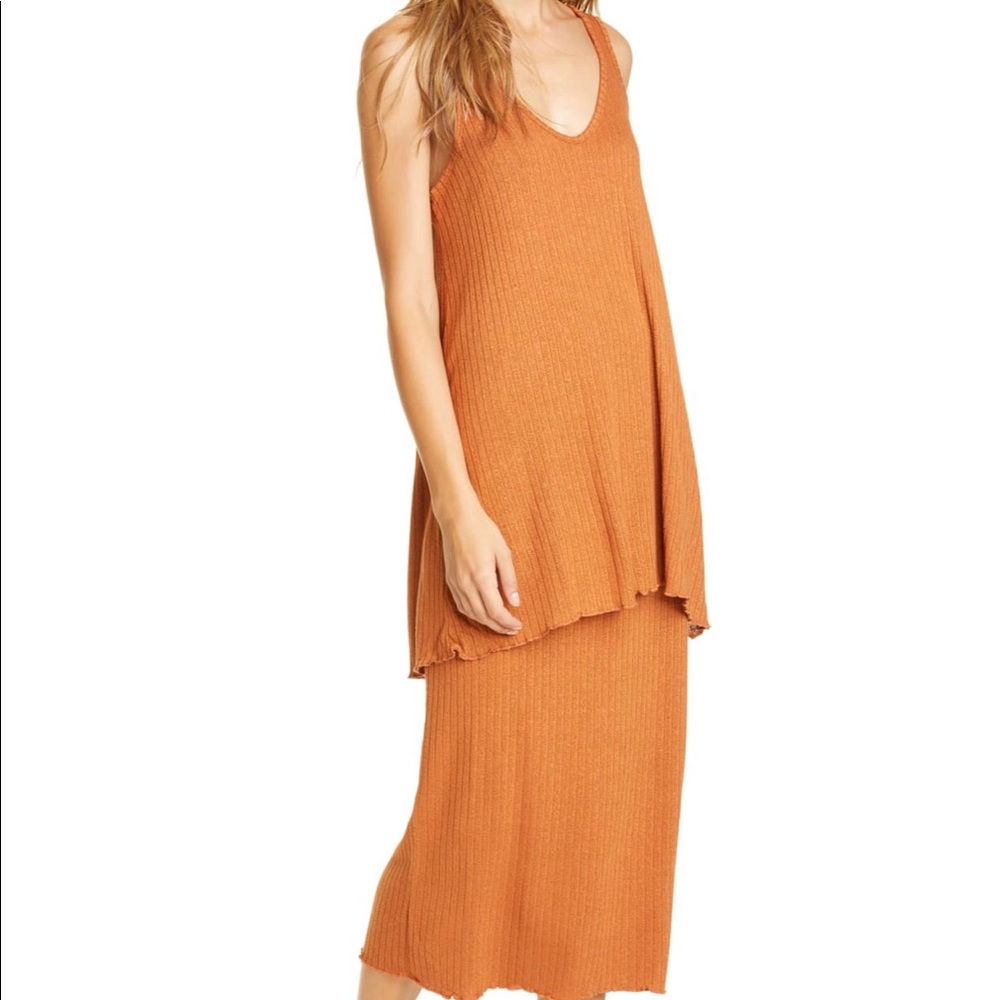 NWT Free People Beach Tank & Skirt Set Size: small